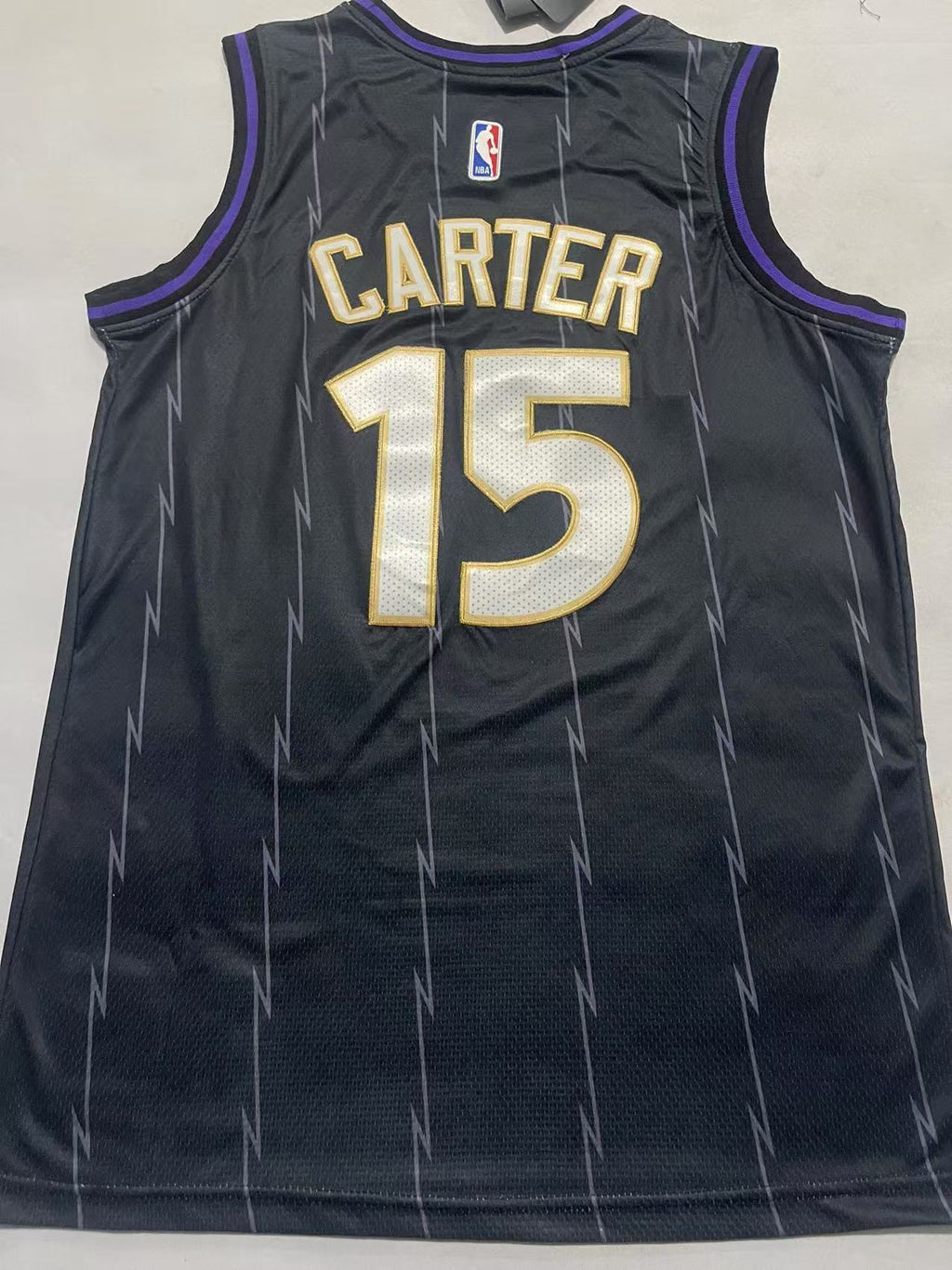 Vince Carter #15 Toronto Raptors Nike City Edition Swingman Jersey – Black