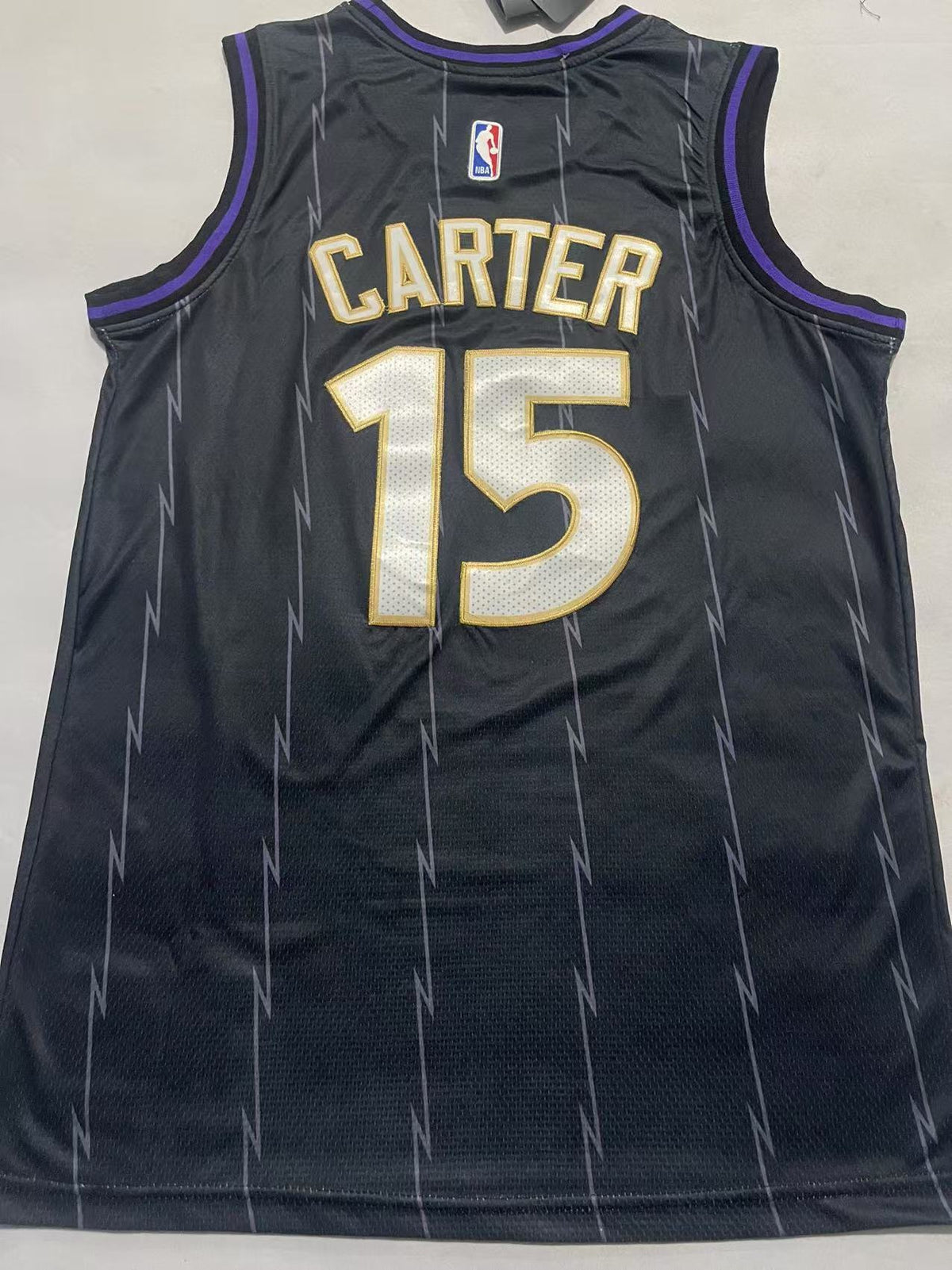 Vince Carter #15 Toronto Raptors Nike City Edition Swingman Jersey – Black