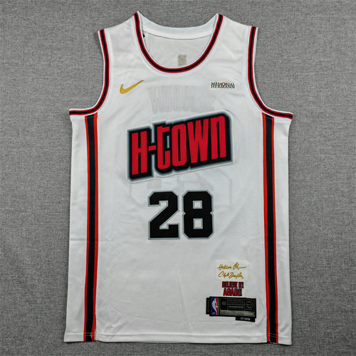 Alperen Sengun #28 Houston Rockets City Edition Swingman Jersey – White