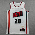 Alperen Sengun #28 Houston Rockets City Edition Swingman Jersey – White (H-COWN)