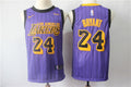 Kobe Bryant #24 Los Angeles Lakers City Edition Purple Pinstripe Swingman Jersey