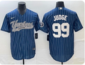 Men's New York Yankees Aaron Judge #99 Replica Jersey – Blue Joint Edition