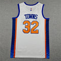 Karl-Anthony Towns #32 New York Knicks City Edition Swingman Jersey – White (NYC)