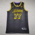 Luka Dončić #77 Los Angeles Lakers City Edition Nike Swingman Jersey – Black Mamba