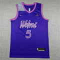 Anthony Edwards #5 Minnesota Timberwolves City Edition Swingman Jersey – Purple (Prince)