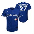 Men's Toronto Blue Jays #27 Vladimir Guerrero Jr. Jersey