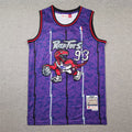 BAPE x Toronto Raptors #93 Mitchell & Ness Hardwood Classics Jersey – Purple Camo