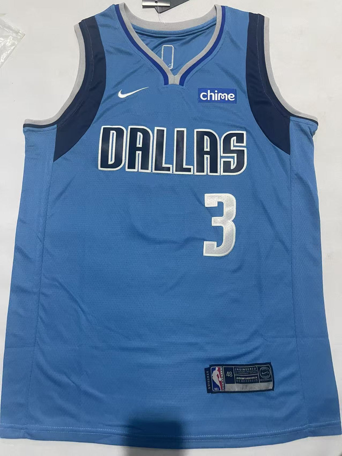 Anthony Davis #3 Dallas Mavericks Icon Edition Swingman Jersey – Blue