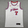 Kevin Durant #7 Houston Rockets City Edition Swingman Jersey – White