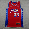 LeBron James #23 Philadelphia 76ers Statement Edition Swingman Jersey – Red