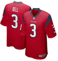 Tank Dell #3 Houston Texans Nike Game Jersey