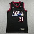 Joel Embiid #21 Philadelphia 76ers Nike Classic Edition Swingman Jersey – Black