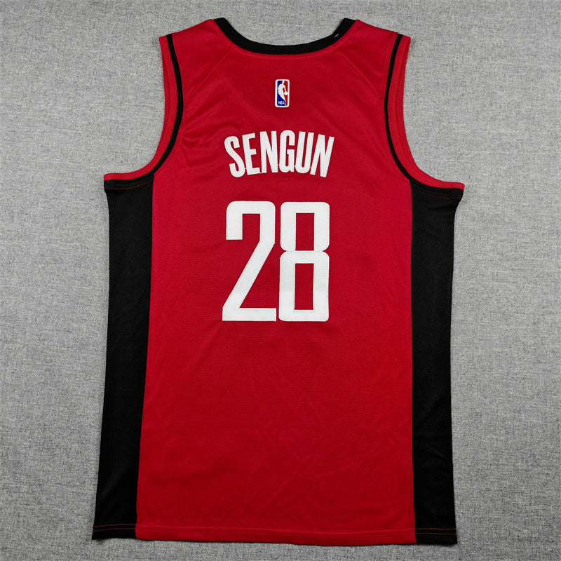 Alperen Şengün #28 Houston Rockets Icon Edition Swingman Jersey – Red