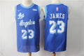LeBron James #23 Los Angeles Lakers Classic Edition Jersey – Blue
