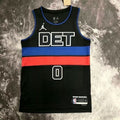 Killian Hayes #0 Detroit Pistons Statement Edition Swingman Jersey – Black (DET)