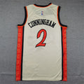Cade Cunningham #2 Detroit Pistons Nike City Edition Swingman Jersey – Cream/White