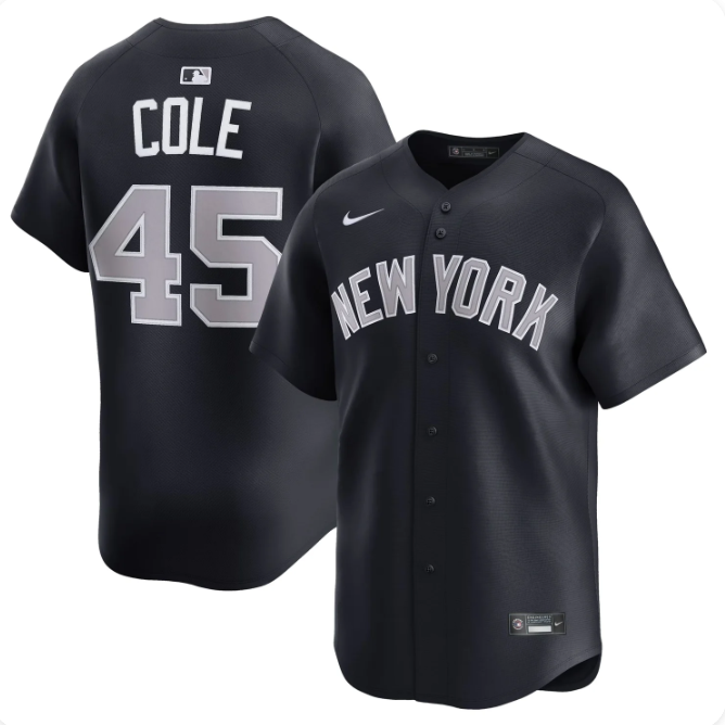 Gerrit Cole #45 New York Yankees Men's Baseball Jersey