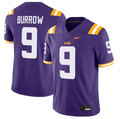 Joe Burrow #9 LSU Tigers Alumni Jersey - Purple