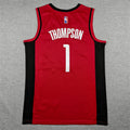 Amen Thompson #1 Houston Rockets Icon Edition Swingman Jersey – Red