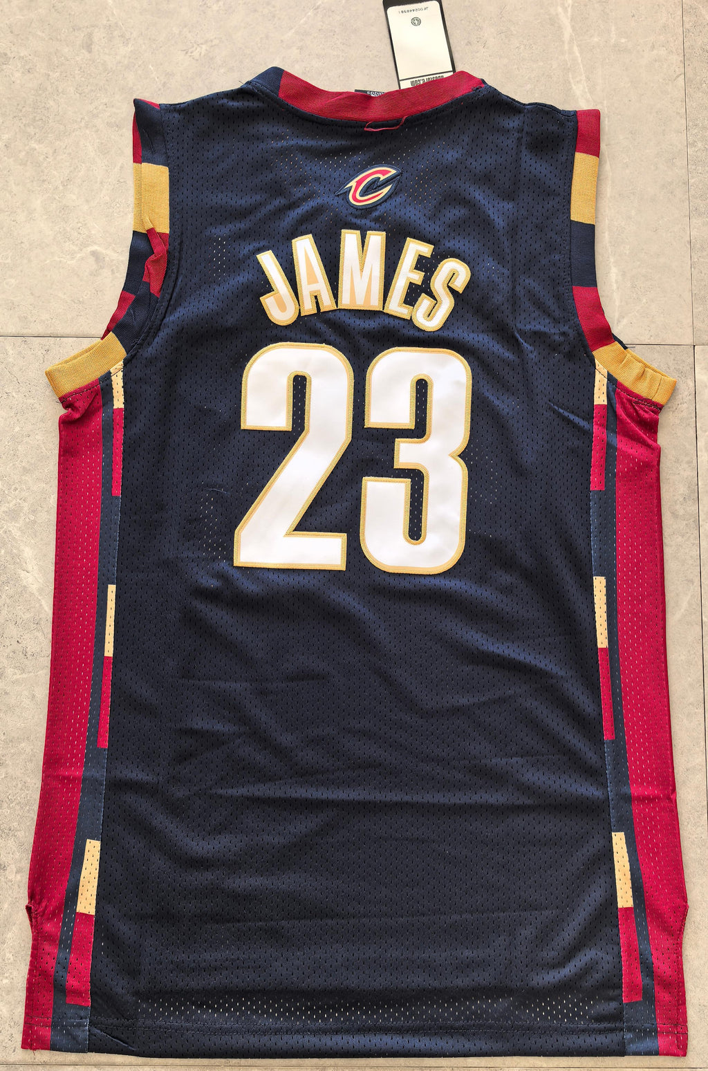 LeBron James #23 Cleveland Cavaliers Adidas Alternate Swingman Jersey – Navy