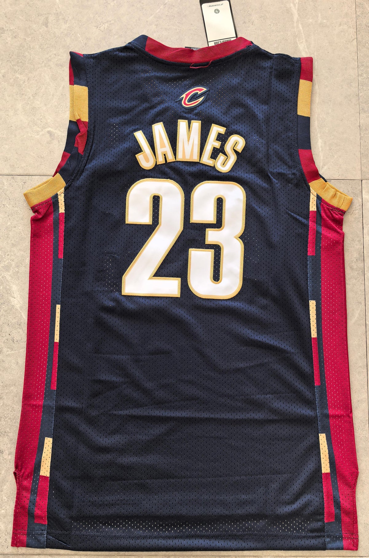 LeBron James #23 Cleveland Cavaliers Adidas Alternate Swingman Jersey – Navy