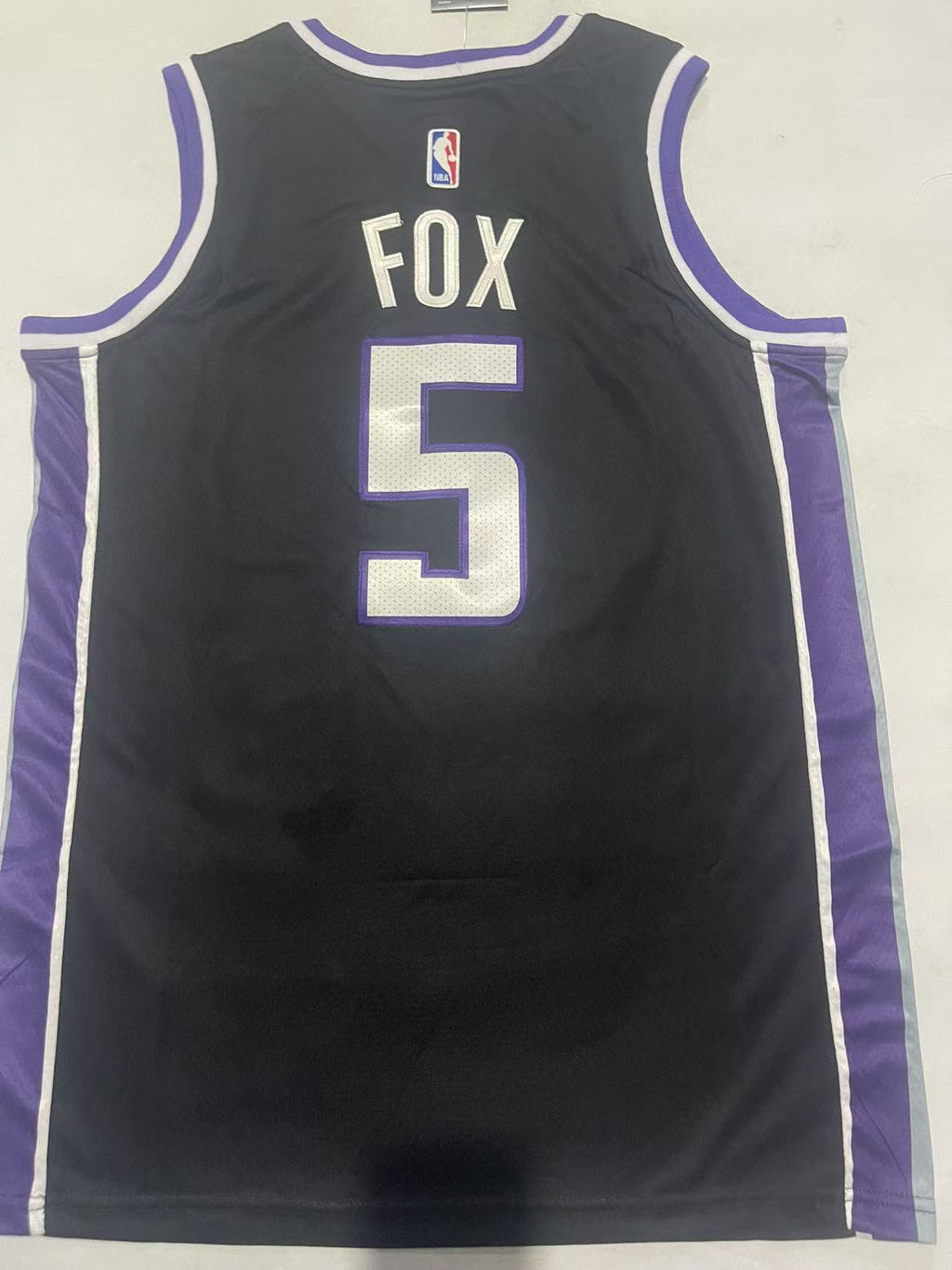 De'Aaron Fox #5 Sacramento Kings Statement Edition Swingman Jersey – Black