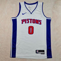 Killian Hayes #0 Detroit Pistons Association Edition Swingman Jersey – White