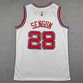 Alperen Sengun #28 Houston Rockets City Edition Swingman Jersey – White (H-Town)