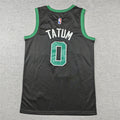 Jayson Tatum #0 Boston Celtics City Edition Jordan Brand Swingman Jersey – Black