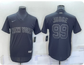 New York Yankees #99 Aaron Judge Men's Black Alternate Game Jersey – Fully Stitched