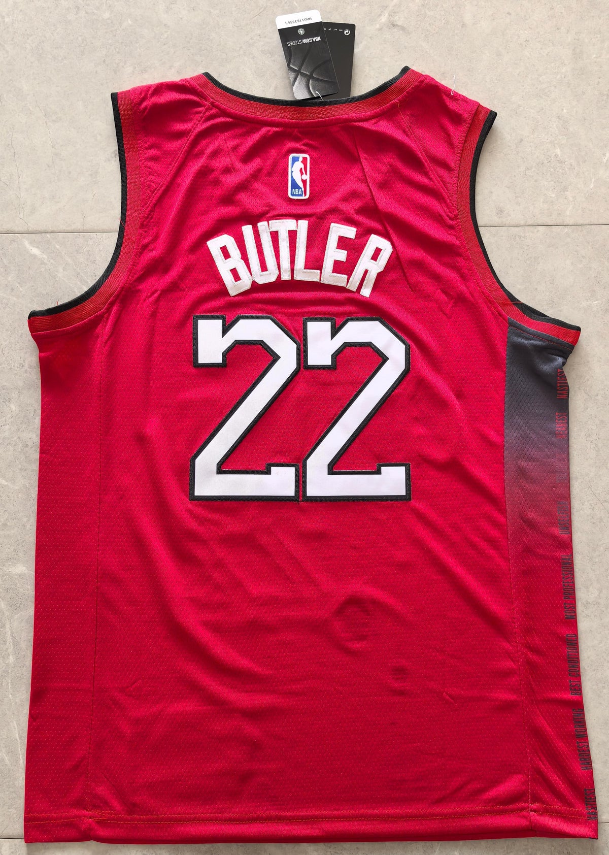 Jimmy Butler #22 Miami Heat Nike City Edition Swingman Jersey – Heat Culture Red