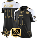 Dallas Cowboys 5x Super Bowl Champions Vapor Limited Jersey – All Stitched