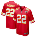 Kansas City Chiefs #22 Trent McDuffie Nike Game Jersey – Red