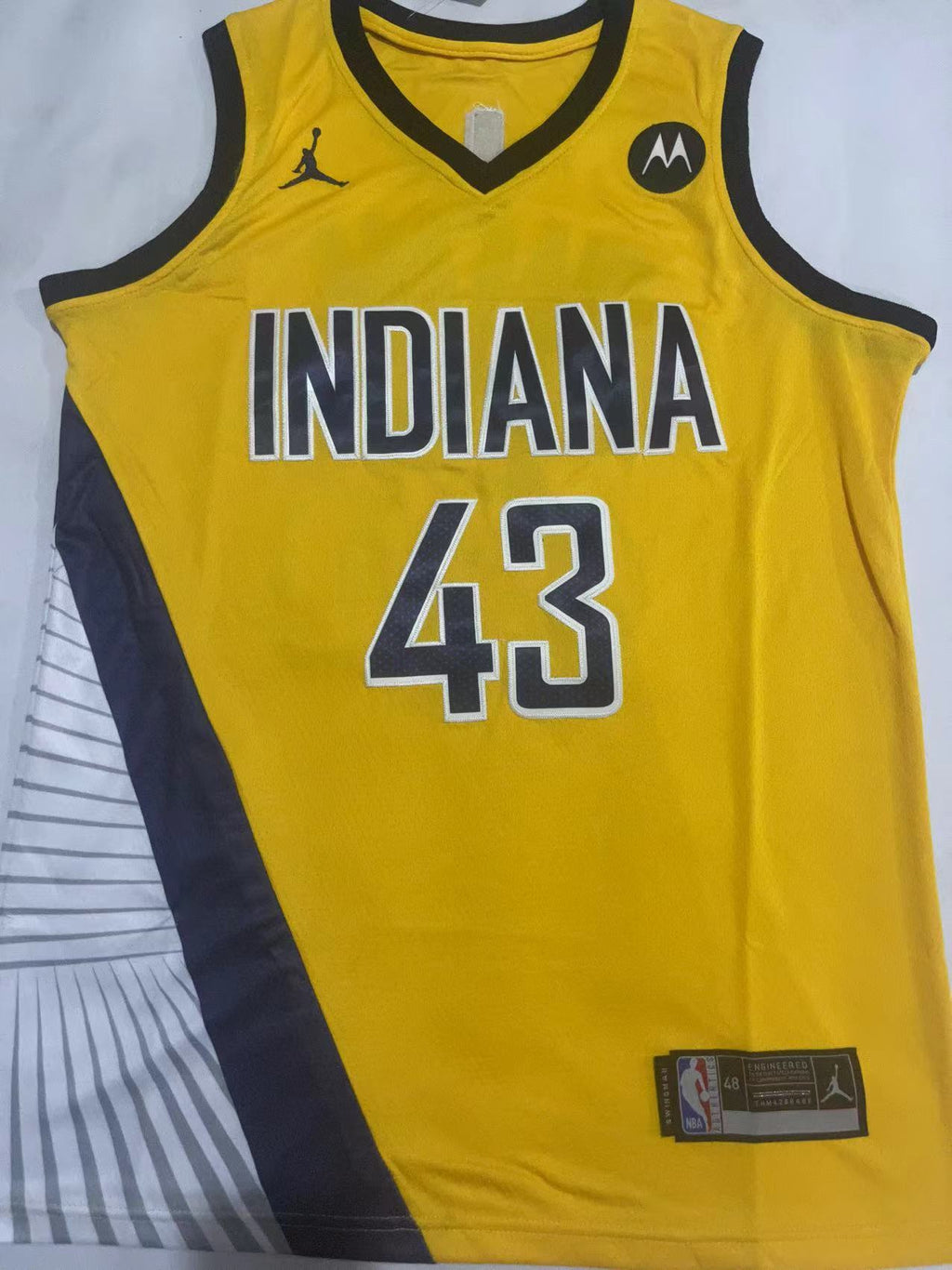 Pascal Siakam #43 Indiana Pacers Statement Edition Swingman Jersey – Gold