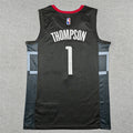 Amen Thompson #1 Houston Rockets City Edition Swingman Jersey – Black