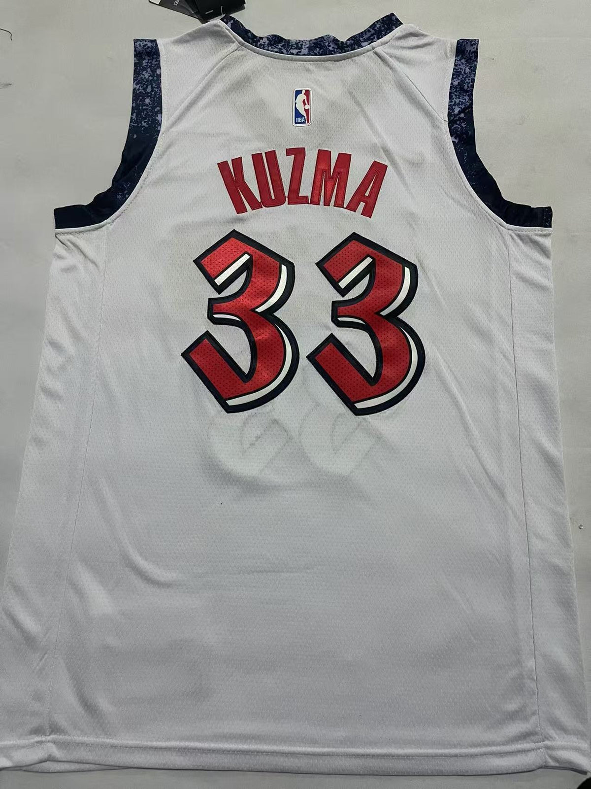 Kyle Kuzma #33 Washington Wizards Nike City Edition Swingman Jersey – The District White