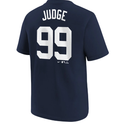 Youth New York Yankees Aaron Judge #99 Nike Name & Number T-Shirt – Navy