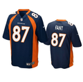 Noah Fant #87 Denver Broncos Nike Game Jersey – Navy Alternate