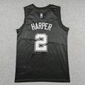 Ron Harper Jr. #2 San Antonio Spurs Nike City Edition Swingman Jersey – Black