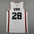 Alperen Sengun #28 Houston Rockets City Edition Swingman Jersey – White