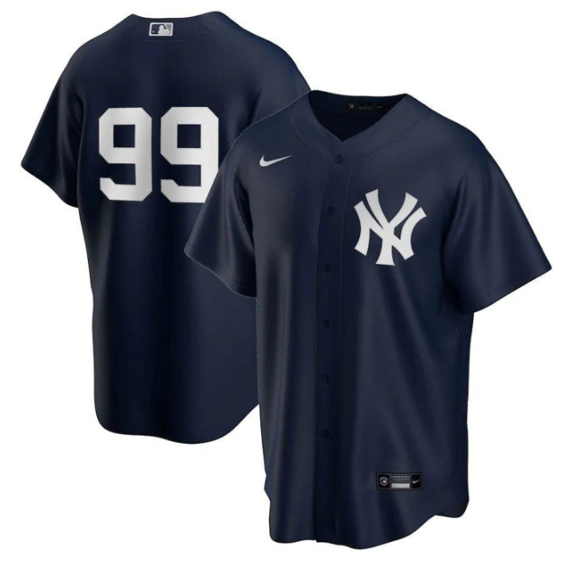 New York Yankees #99 Aaron Judge Men's Baseball Jersey – Official Style