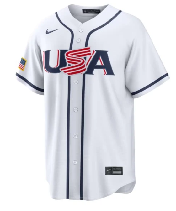 Men's USA Baseball Aaron Judge #99 Nike 2026 World Baseball Classic Home Stadium Jersey – White