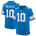 Men's Kansas City Chiefs #10 Isiah Pacheco Blue Jersey