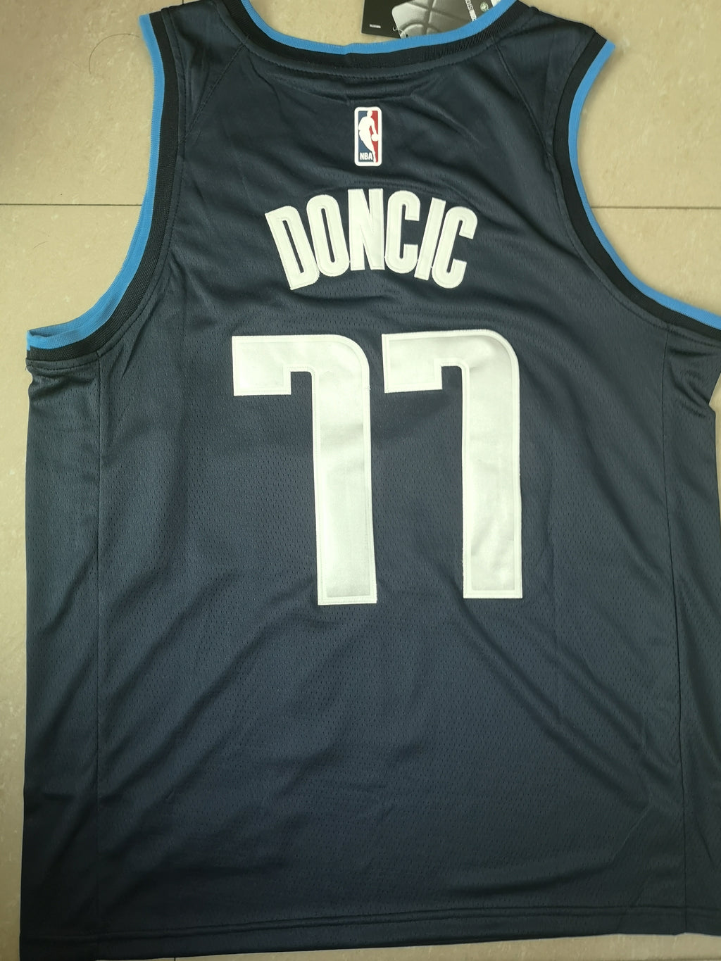 Luka Doncic #77 Dallas Mavericks Nike City Edition Jersey – Navy