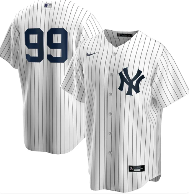 New York Yankees #99 Aaron Judge Men's Baseball Jersey – Official Style