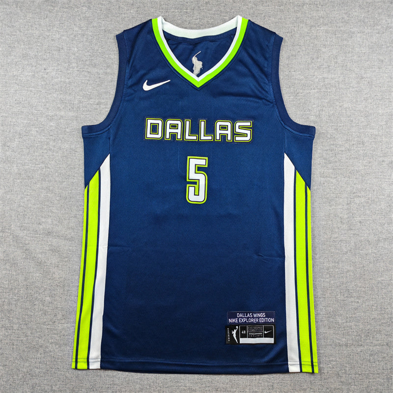 Paige Bueckers #5 Dallas Wings Nike Explorer Edition Swingman Jersey – Navy