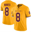 Men's Washington Commanders #8 Marcus Mariota Gold Vapor Limited Jersey