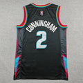Cade Cunningham #2 Detroit Pistons City Edition Swingman Jersey – Black