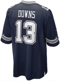 Dallas Cowboys #13 Caleb Downs 2026 NFL Draft First Round Pick #11 Game Jersey – Navy