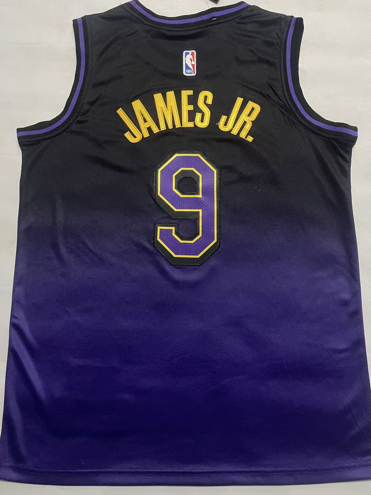 Bronny James Jr. #9 Los Angeles Lakers Nike City Edition Swingman Jersey – LakeShow Black/Purple